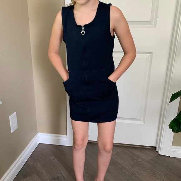 Genuine school uniform girl navy dress 7T - Picture 3 of 16